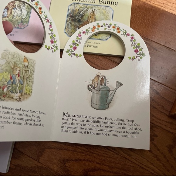 1999 Beatrix Potter Doorknob Books Boxed Set Includes 4 Books - Picture 4 of 4